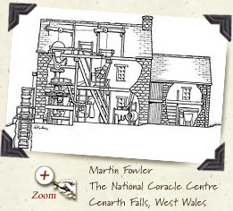 Martin Fowler, The National Coracle Centre, Cenarth Falls, West Wales