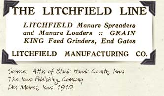 Source: Source: Atlas of Black Hawk County, Iowa, The Iowa Publishing Company, Des Moines, Iowa, 1910