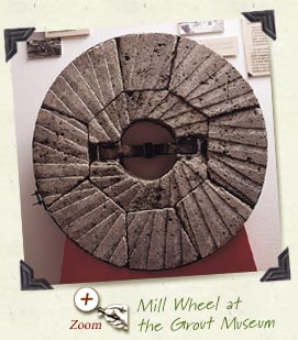 Mill Wheel at the Grout Museum in Waterloo