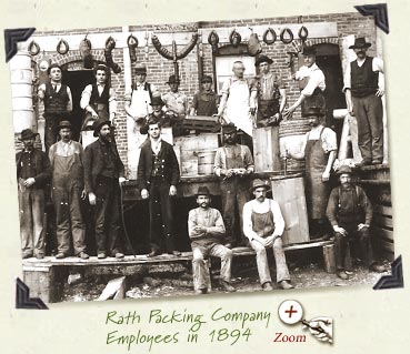 Rath Packing Company Employees in 1894