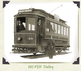 WCF&N Trolley